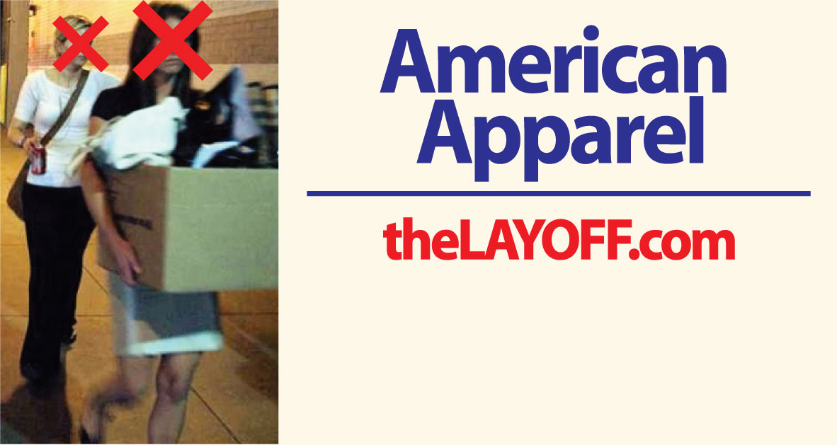 American Apparel Inc. Layoffs