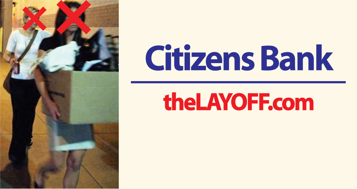 Citizens Financial Group Inc. Layoffs