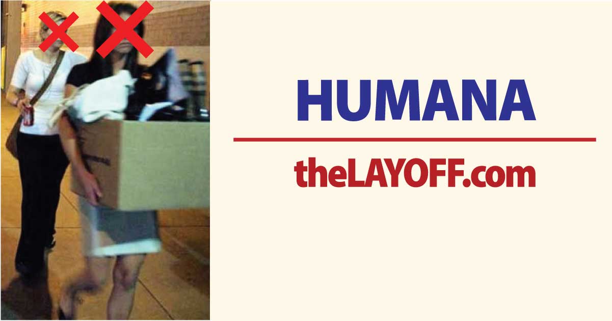 Humana layoff alcon uk breaks