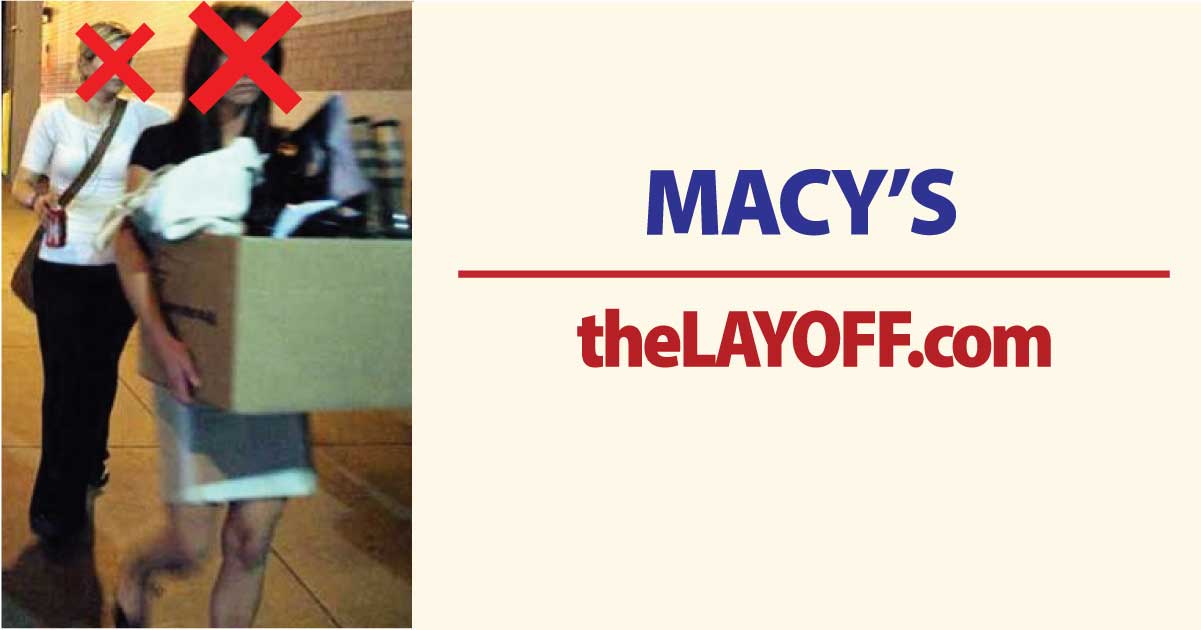Macy's Inc. Layoffs